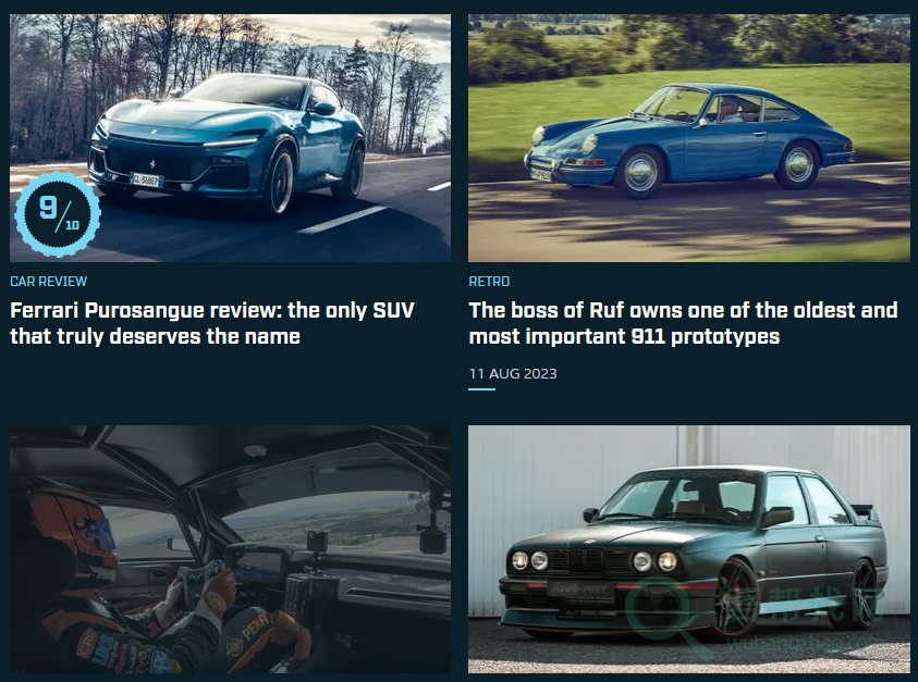 英国BBC提供的在线汽车媒体网站，了解最新汽车资讯-第1张-吾帮找网