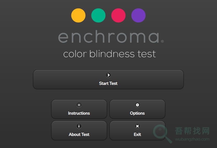 一个简单的眼睛色盲测试网站，对颜色的感知-第1张-吾帮找网