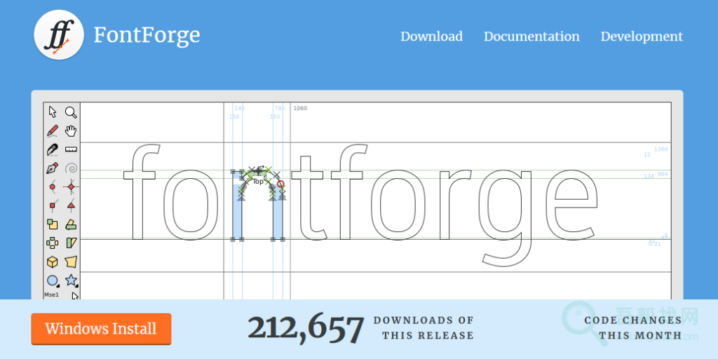 开源免费还很强大的Font字体编辑设计工具-第2张-吾帮找网 开源免费还很强大的Font字体编辑设计工具-第2张-吾帮找网