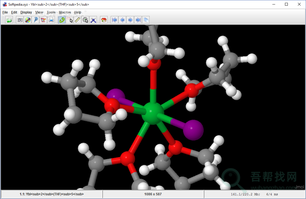 分子三维模型化学结构可视化分析开源免费软件-第1张-吾帮找网