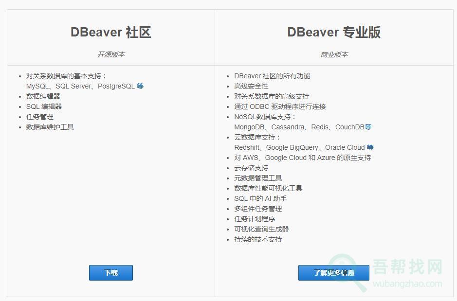好用且免费开源的SQL数据库管理工具-第2张-吾帮找网 好用且免费开源的SQL数据库管理工具-第2张-吾帮找网