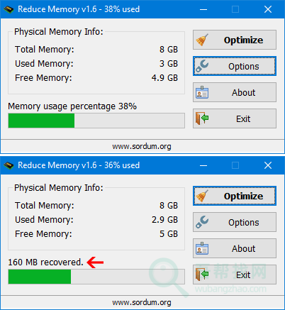 Windows系统加速内存回收清理工具-第2张-吾帮找网 Windows系统加速内存回收清理工具-第2张-吾帮找网