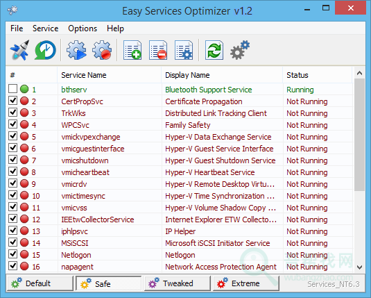 免费Windows服务管理禁用启用软件-第1张-吾帮找网 免费Windows服务管理禁用启用软件-第1张-吾帮找网