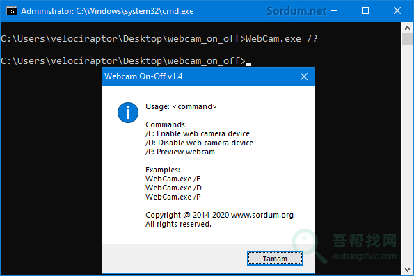 电脑网络摄像头关闭禁用工具-第6张-吾帮找网 电脑网络摄像头关闭禁用工具-第6张-吾帮找网